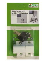 TWIN DUO CERRADURA PARA VENTANAS