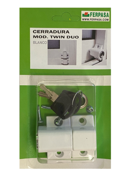 TWIN DUO CERRADURA PARA VENTANAS