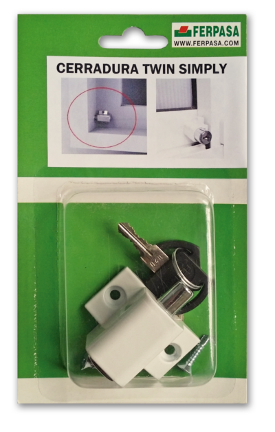 TWIN SIMPLY CERRADURA PARA VENTANAS