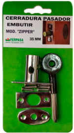 PASADOR DE EMBUTIR MOD. ZIPPER