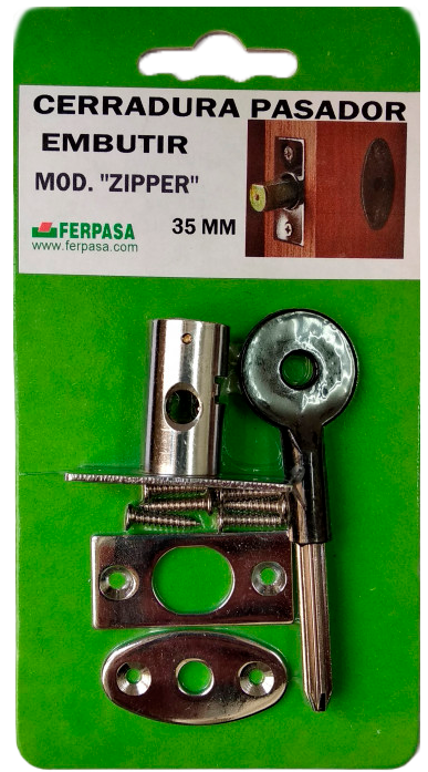 PASADOR DE EMBUTIR MOD. ZIPPER