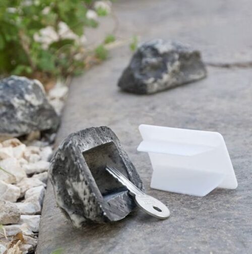 CAJA DE LLAVES SECRETA "PIEDRA" - Imagen 4