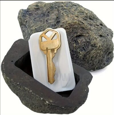 CAJA DE LLAVES SECRETA "PIEDRA"