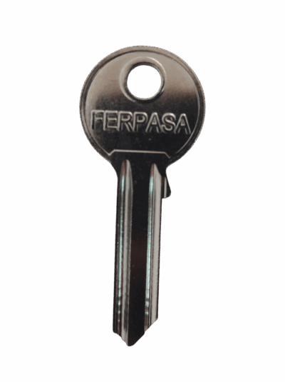 Llave en bruto latón cilindro Europerfil serreta  (Bolsa de 10 uds.)
