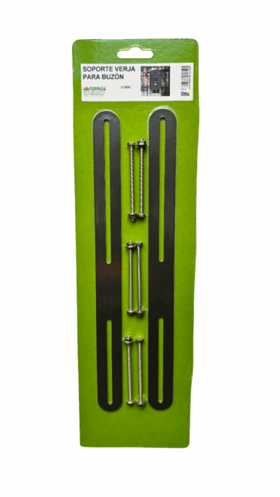 SOPORTE ACERO VERJA BUZÓN