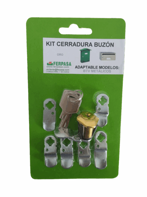 KIT CERRADURA ADAPTABLE BTV