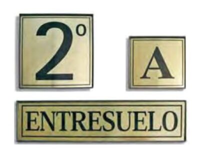 RÓTULOS ALUMINIO