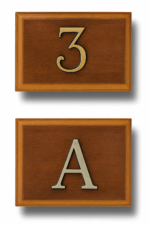 Rótulos Madera Puerta (110x80 mm)