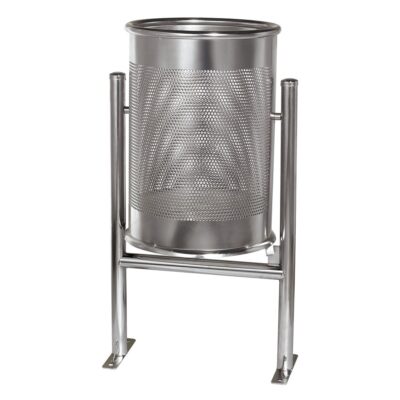 Papelera Mod Rhin Acero inoxidable