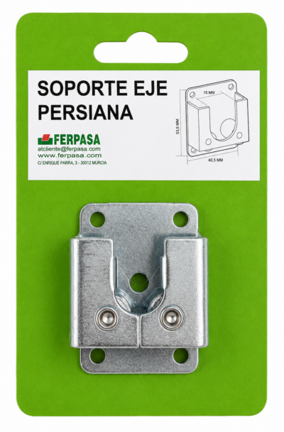 SOPORTE EJE PERSIANA