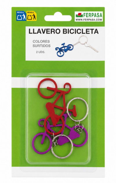 LLAVERO BICICLETA BL.2